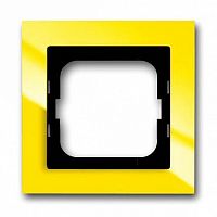 Рамка 1 пост BUSCH-AXCENT, желтый |  код. 1754-0-4334 |  ABB